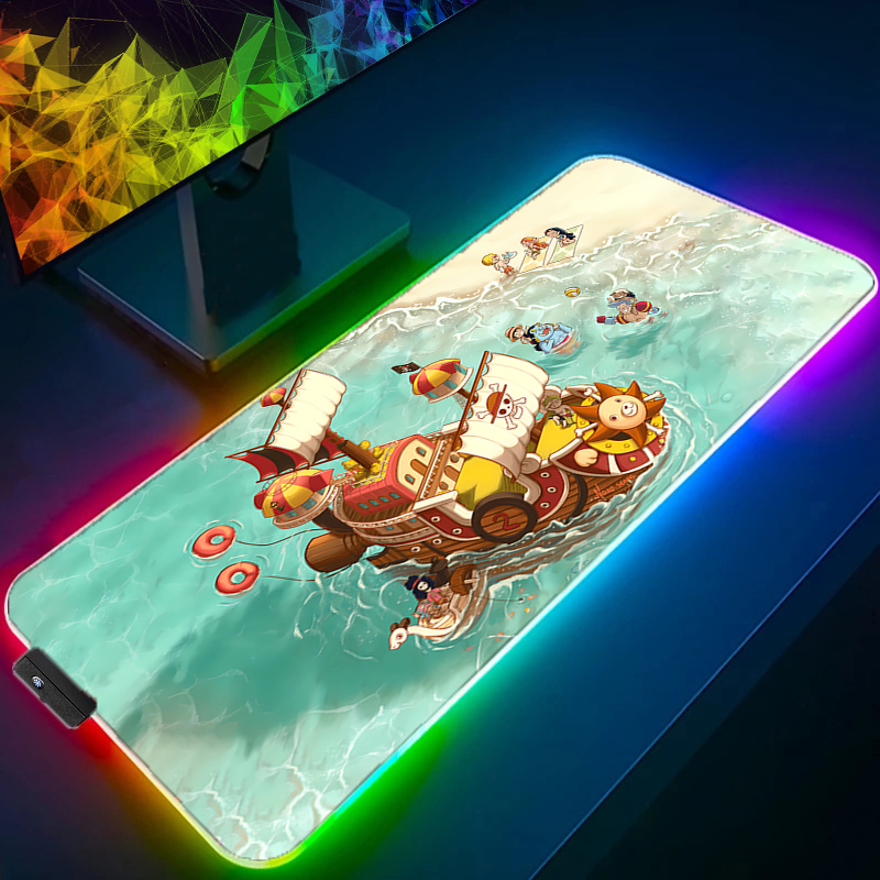 Gaming Accessories Rgb - RGB LED Mouse Pad Office Desk