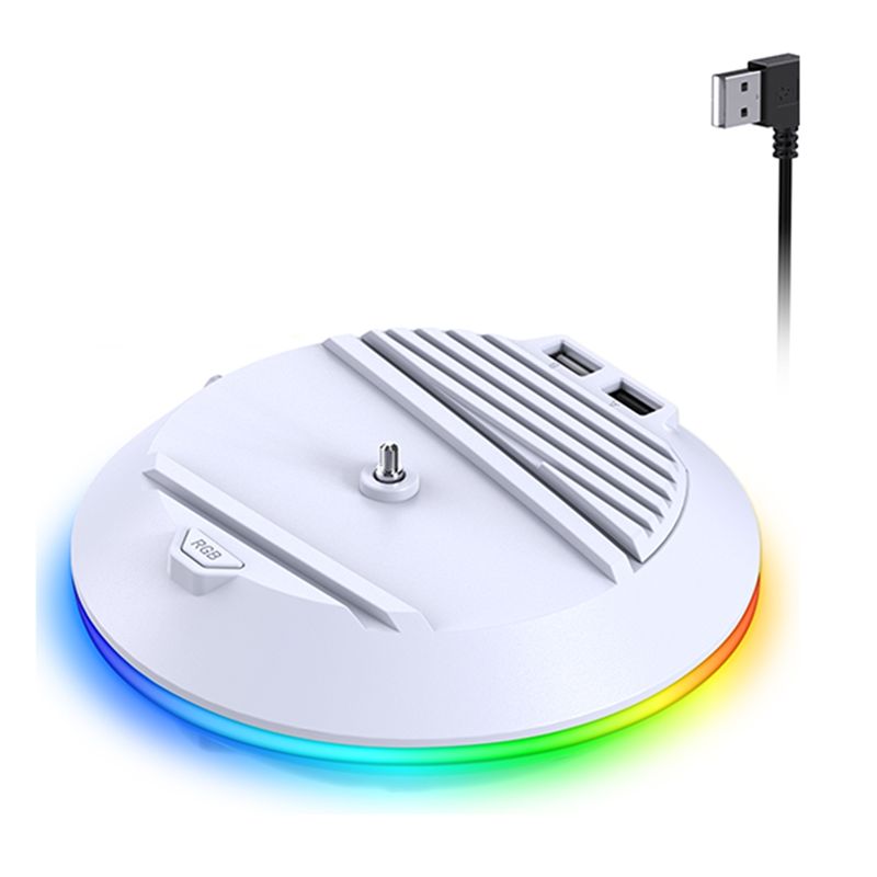Gaming Accessories Rgb - AED7-Vertical Stand With RGB Light For