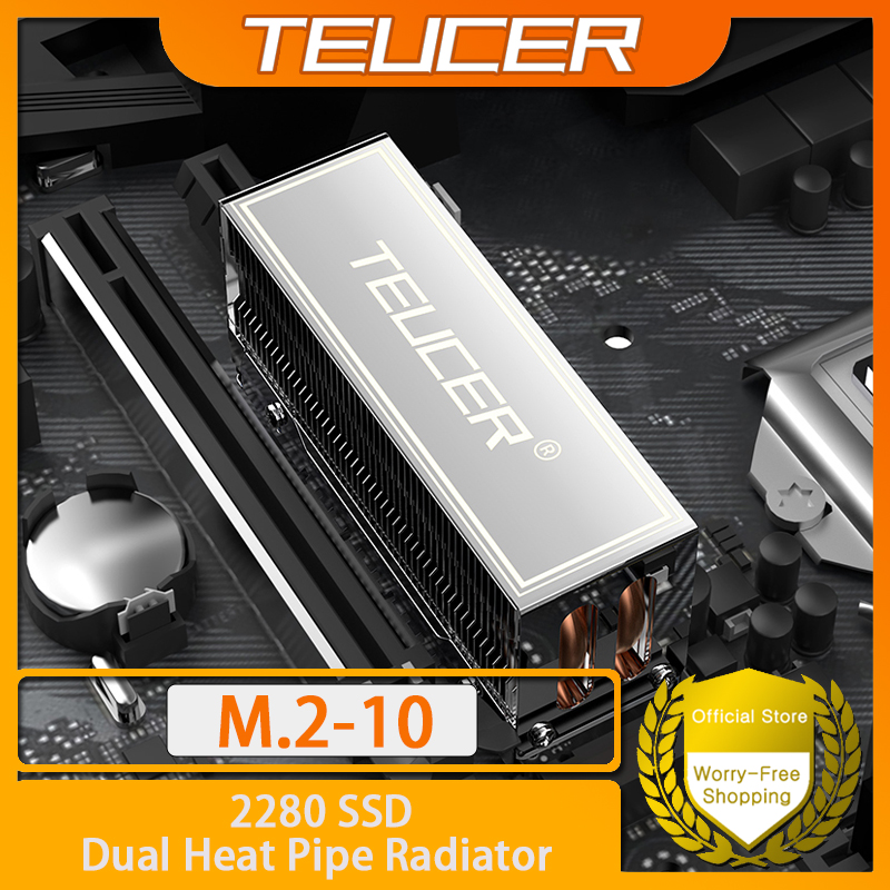 M2 Heatsink Cooler - TEUCER M.2 SSD Heat Sink M2
