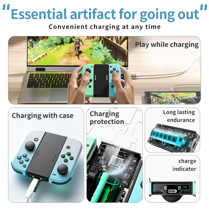AOLION Portable Switch Joncon  - Gaming Kit Accessories Nintendo Switch recension och pris