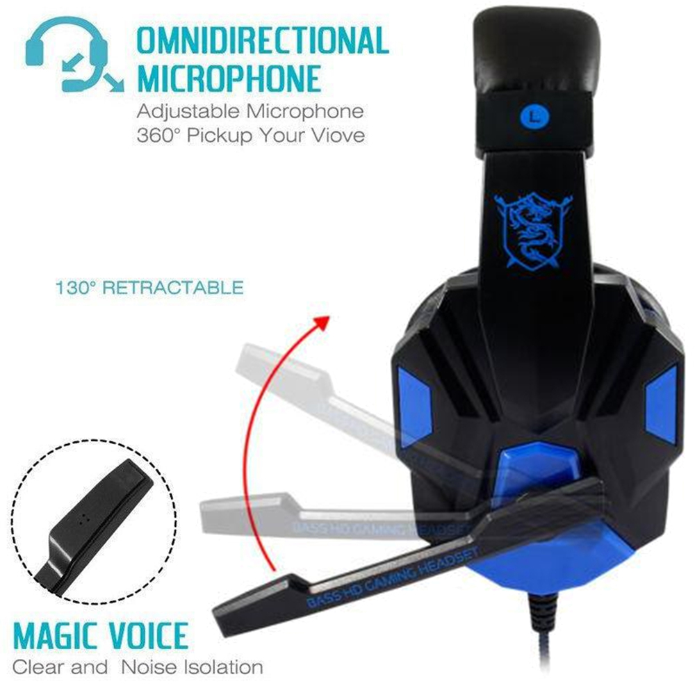 Gaming Headphones 3.5mm Wired  - Venom Gaming Accessories recension och pris