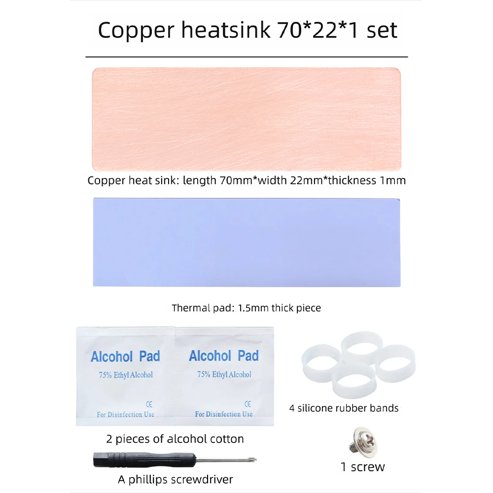M.2 SSD Heatsink for NVMe NGFF - M2 Heatsink Cooler recension och pris