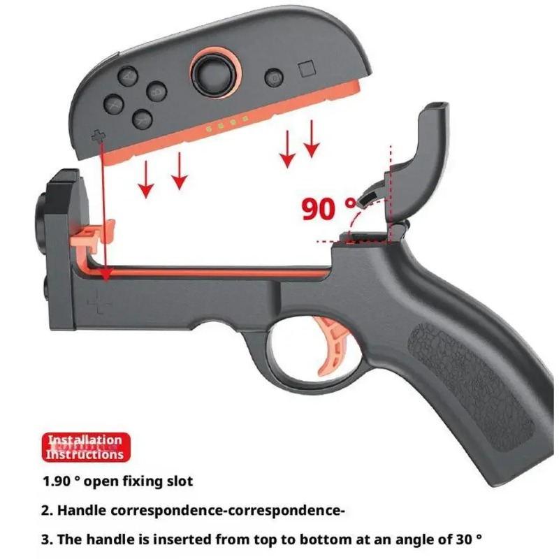 For Switch2 Game Gun Controlle - Gaming Kit Accessories Nintendo Switch recension och pris
