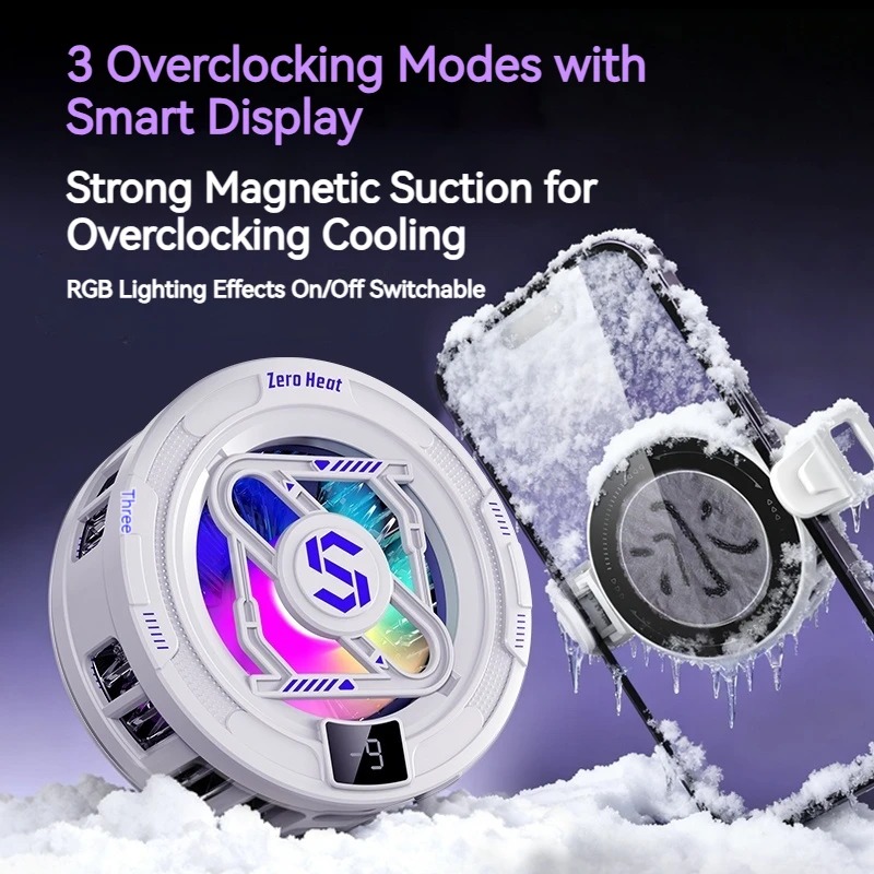 k52 AI Mobile Cooler Magnetic  - Gaming Accessories Rgb recension och pris
