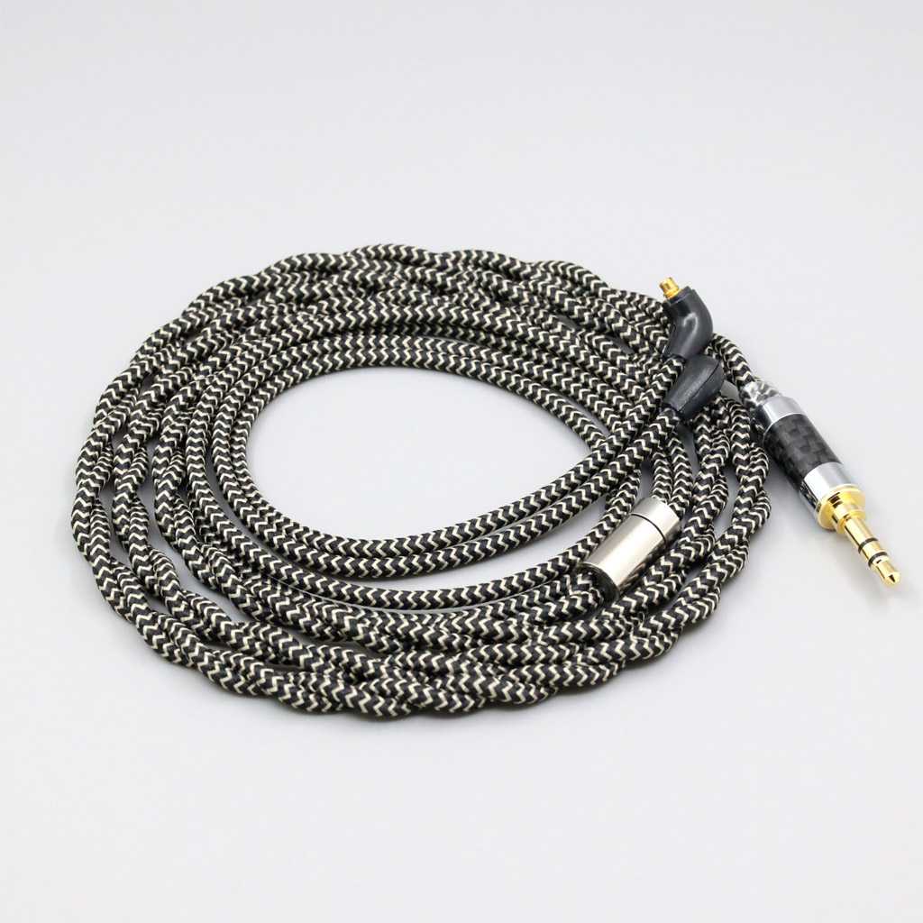 2 Core 2.8mm Litz OFC Earphone - Cable Sleeve Braided recension och pris