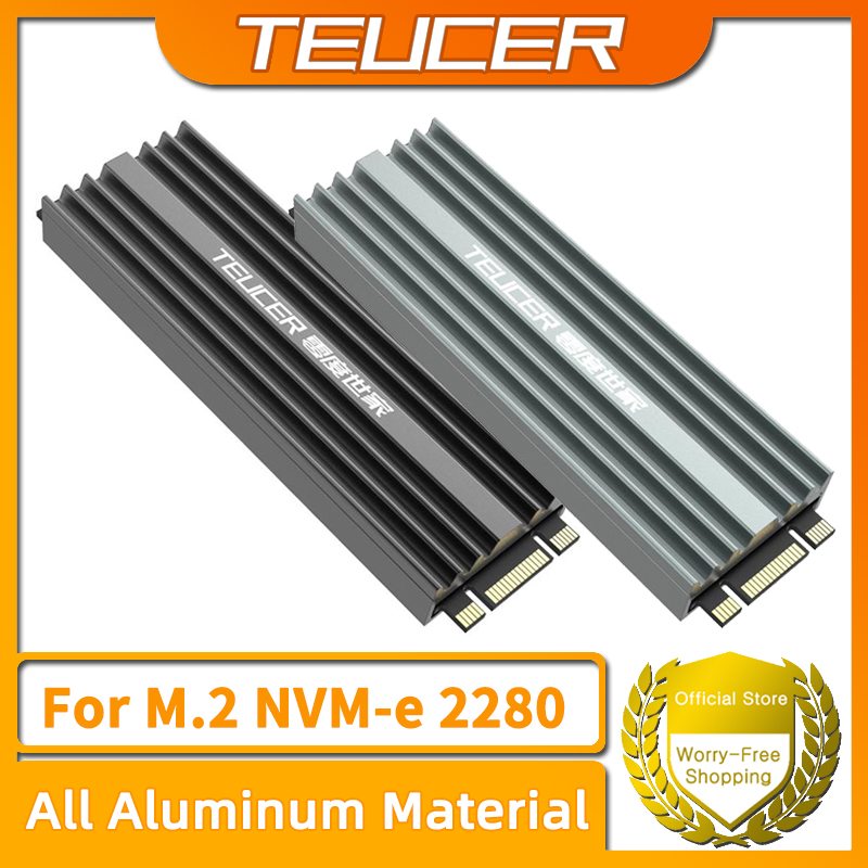 TEUCER M2 SSD Heatsink NVME 22 - M2 Heatsink Cooler recension och pris