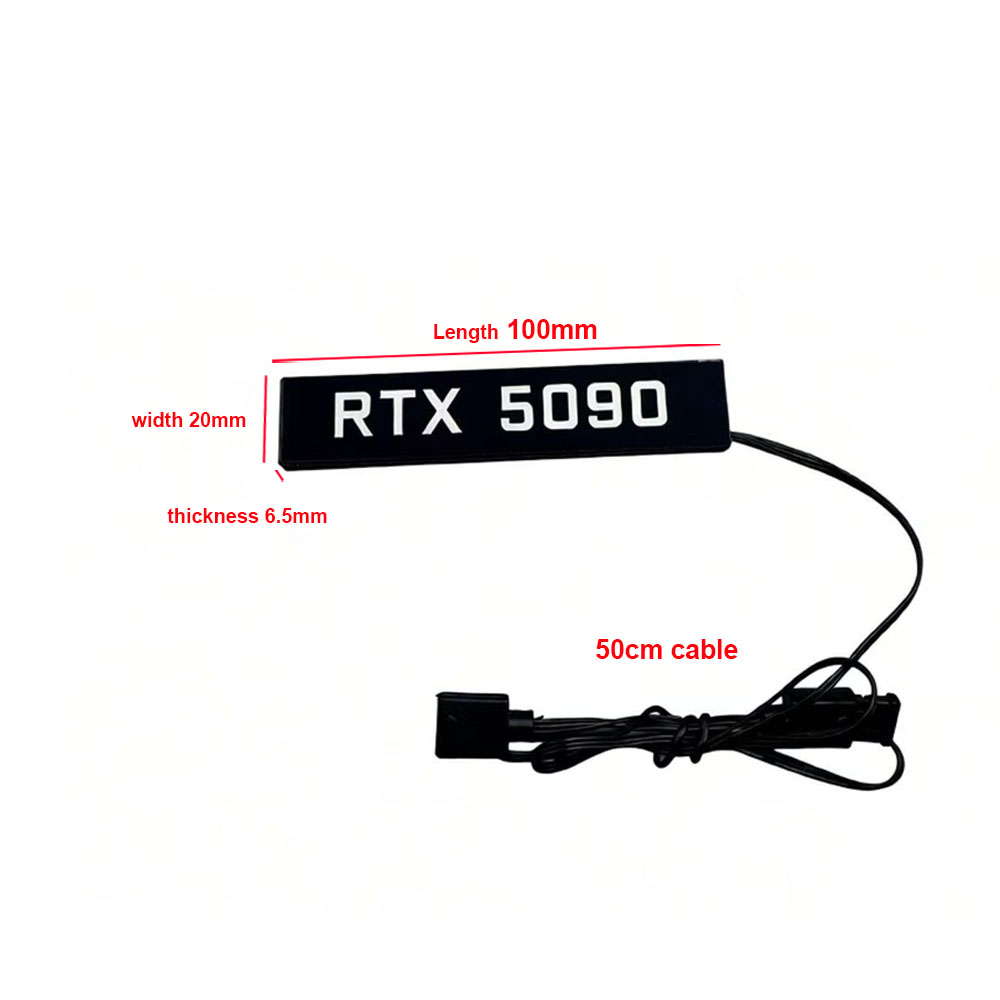 Video Card Lighting Panel For  - Gaming Accessories Rgb recension och pris