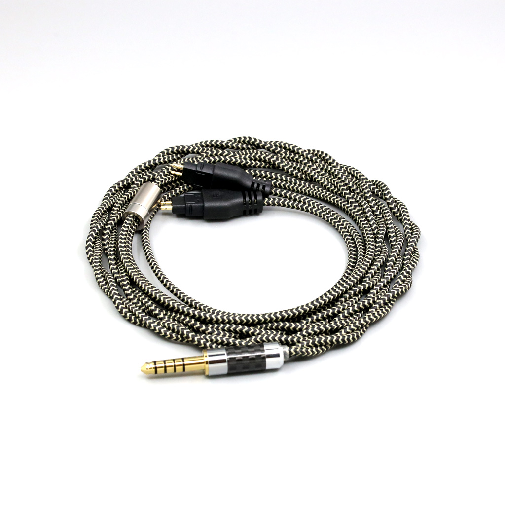 2 Core 2.8mm Litz OFC Earphone - Cable Sleeve Braided recension och pris