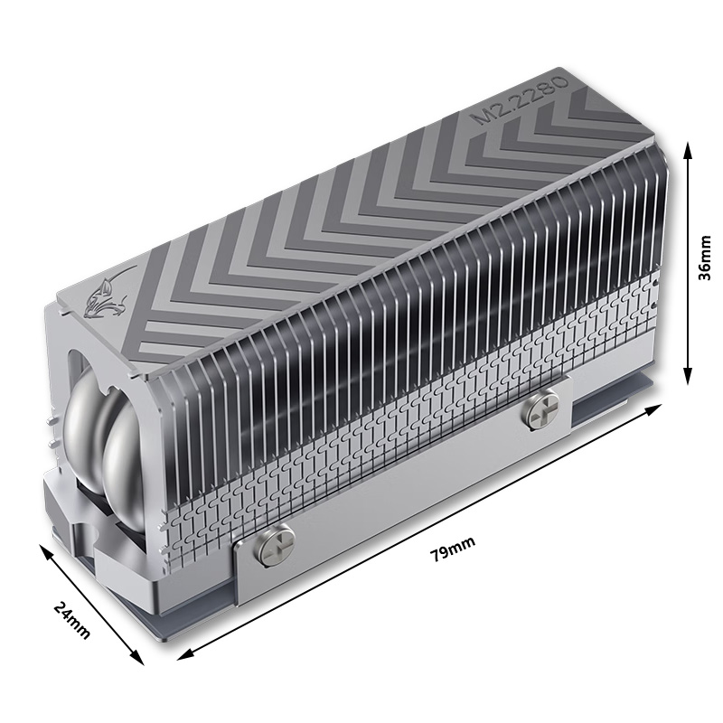 COOLLEO M.2 2280 NVMe SSD Heat - M2 Heatsink Cooler recension och pris
