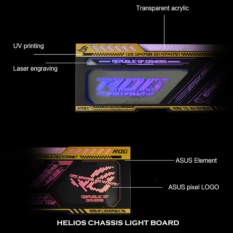 RGB Mirror PC Case Backplate P - Gaming Accessories Rgb recension och pris