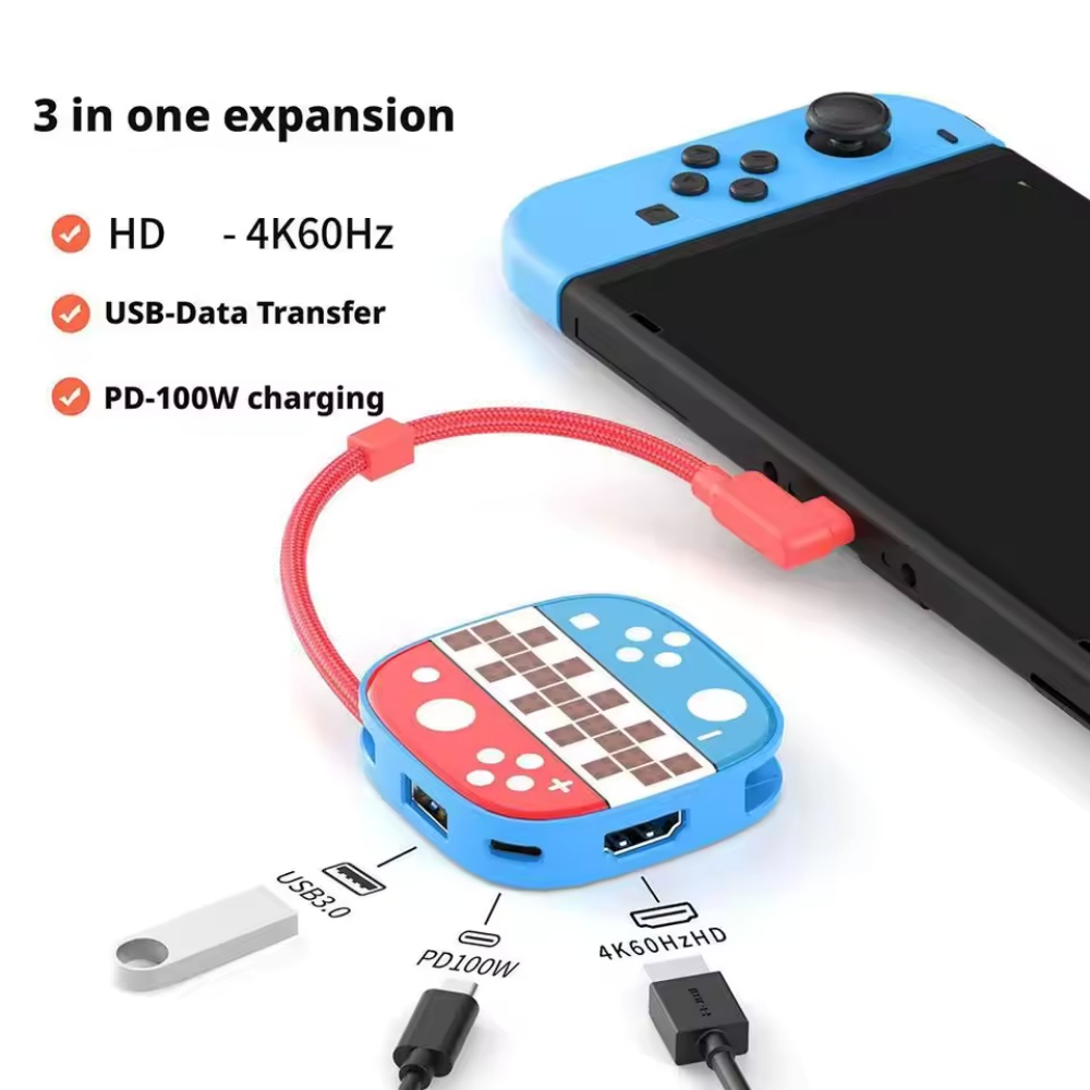 For Switch2 Type C Docking Sta - Gaming Kit Accessories Nintendo Switch recension och pris
