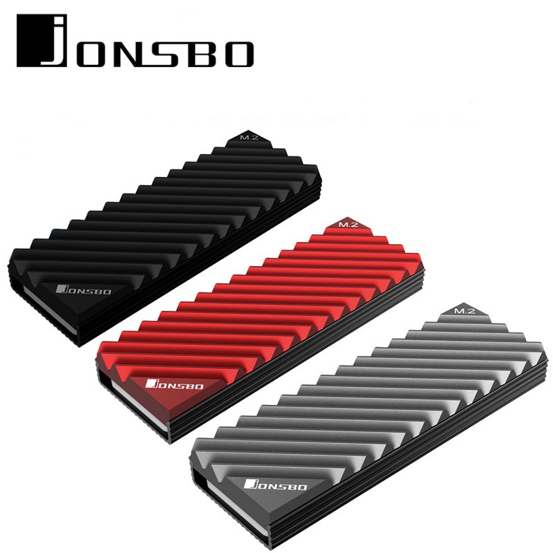 Jonsbo M2 2280 SSD Aluminum He - M2 Heatsink Cooler recension och pris