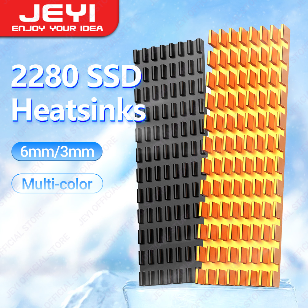 JEYI M.2 SSD Heatsink Aluminum - M2 Heatsink Cooler recension och pris