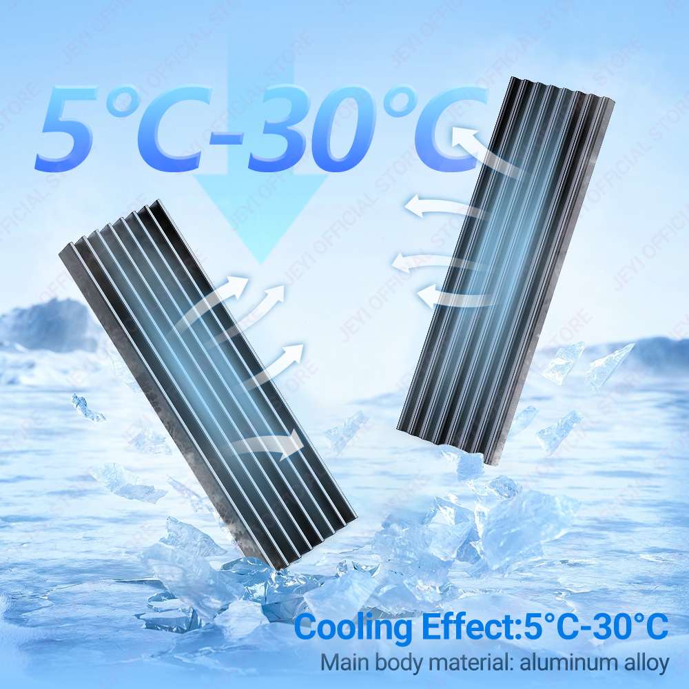 JEYI M.2 SSD Heatsink Aluminum - M2 Heatsink Cooler recension och pris