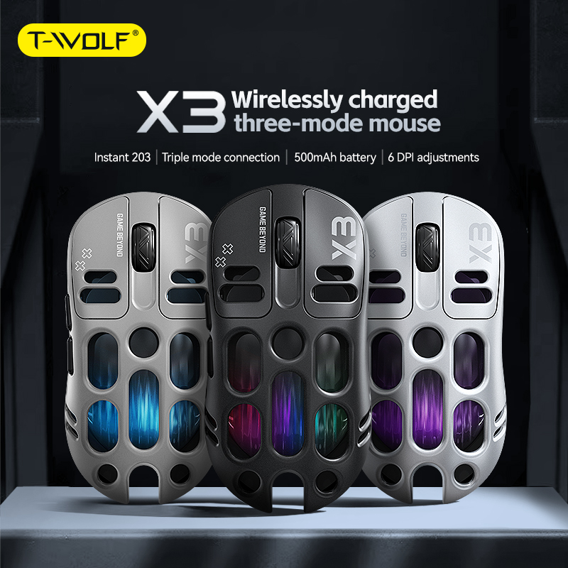 Hot Selling T-WOLF X3 Tri-mode - Gaming Accessories To Sell recension och pris