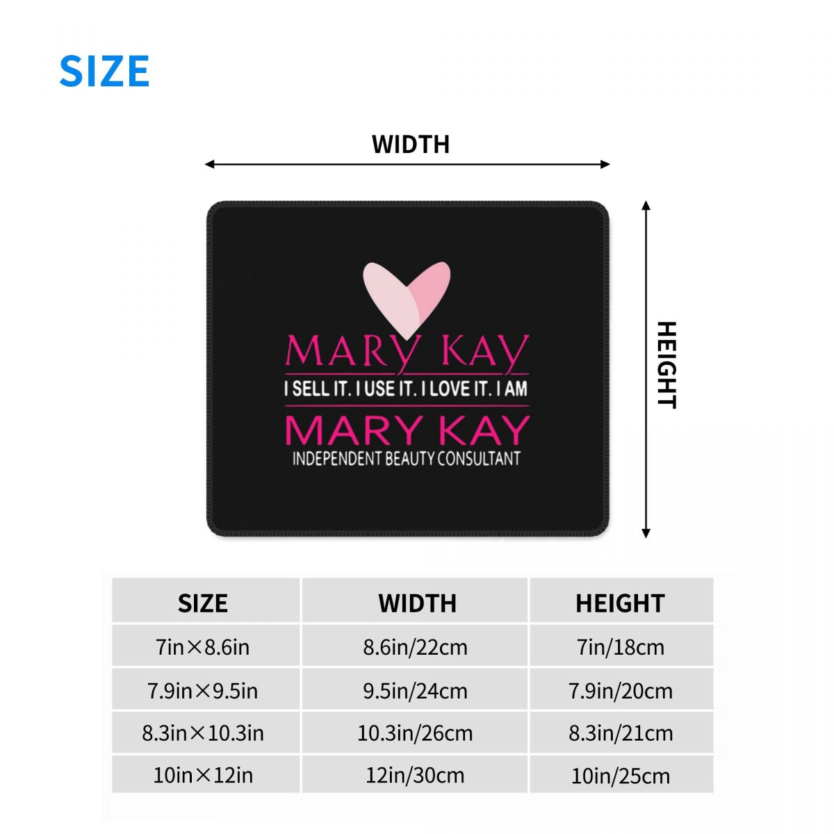 Multi-size Mouse Pad Top Mary  - Gaming Accessories To Sell recension och pris