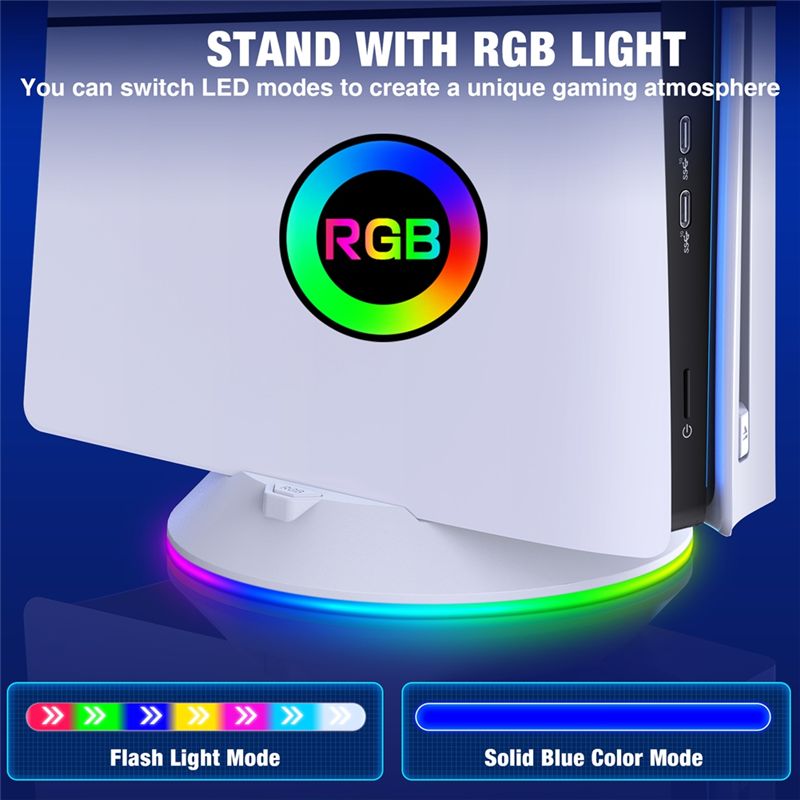 AED7-Vertical Stand With RGB L - Gaming Accessories Rgb recension och pris