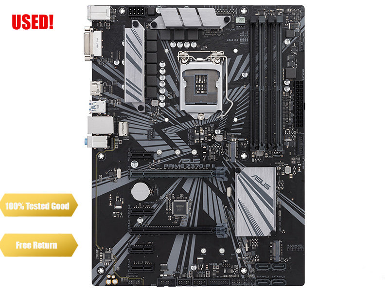 LGA 1151 Asus PRIME Z370-P II  - Intel Cpu Core I9 recension och pris