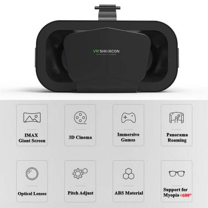 Shinecon Viar 3D VR Glasses Vi - Virtual Gaming Accessories recension och pris