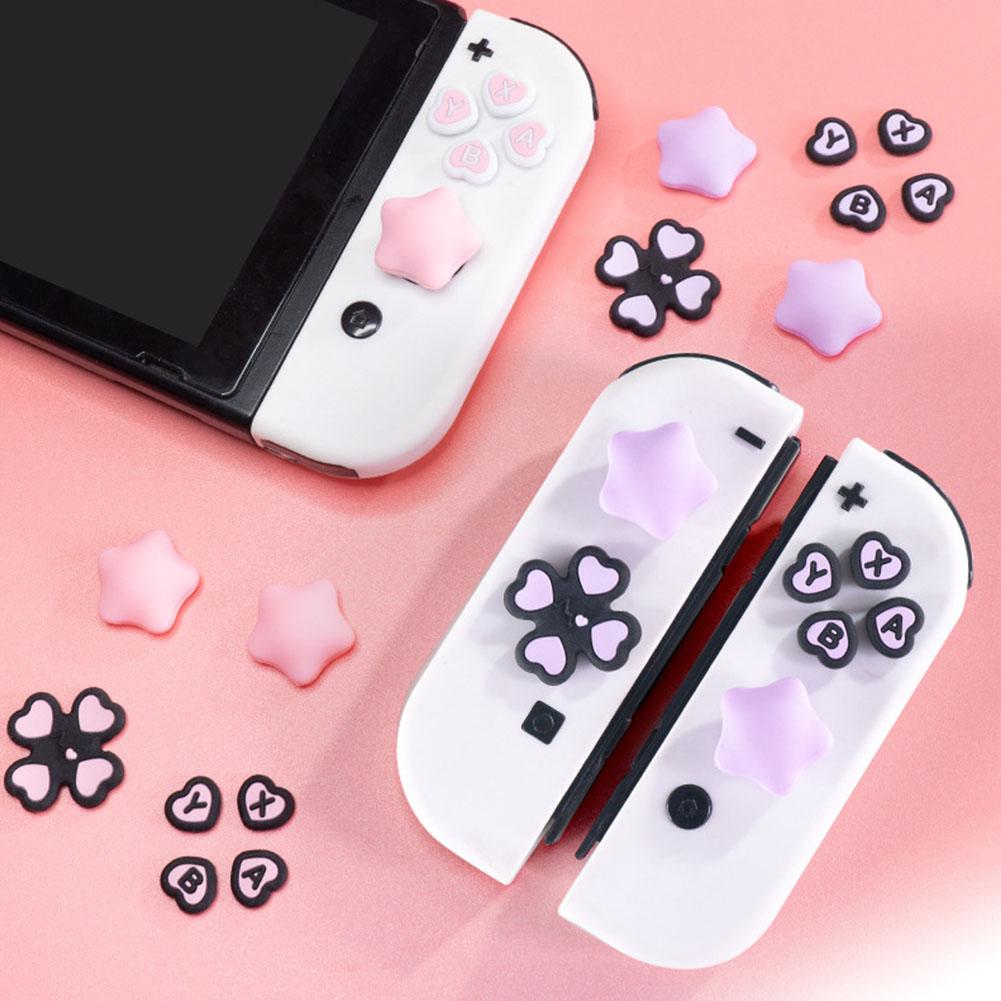 Silicone Button Stickers For N - Gaming Accessories Nintendo Switch recension och pris