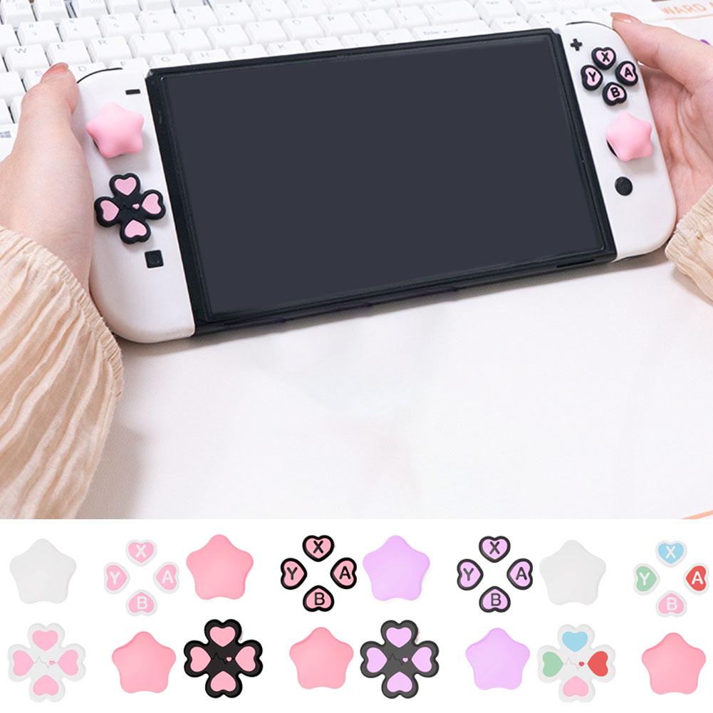 Silicone Button Stickers For N - Gaming Accessories Nintendo Switch recension och pris