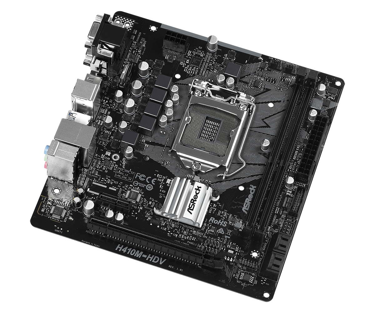 ASROCK H410M-HDV Motherboard I - Intel Cpu Core I9 recension och pris