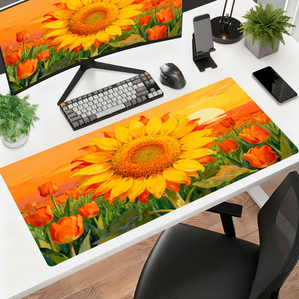 Brand Yellow Sunflower Mouse P - Gaming Accessories Brands recension och pris