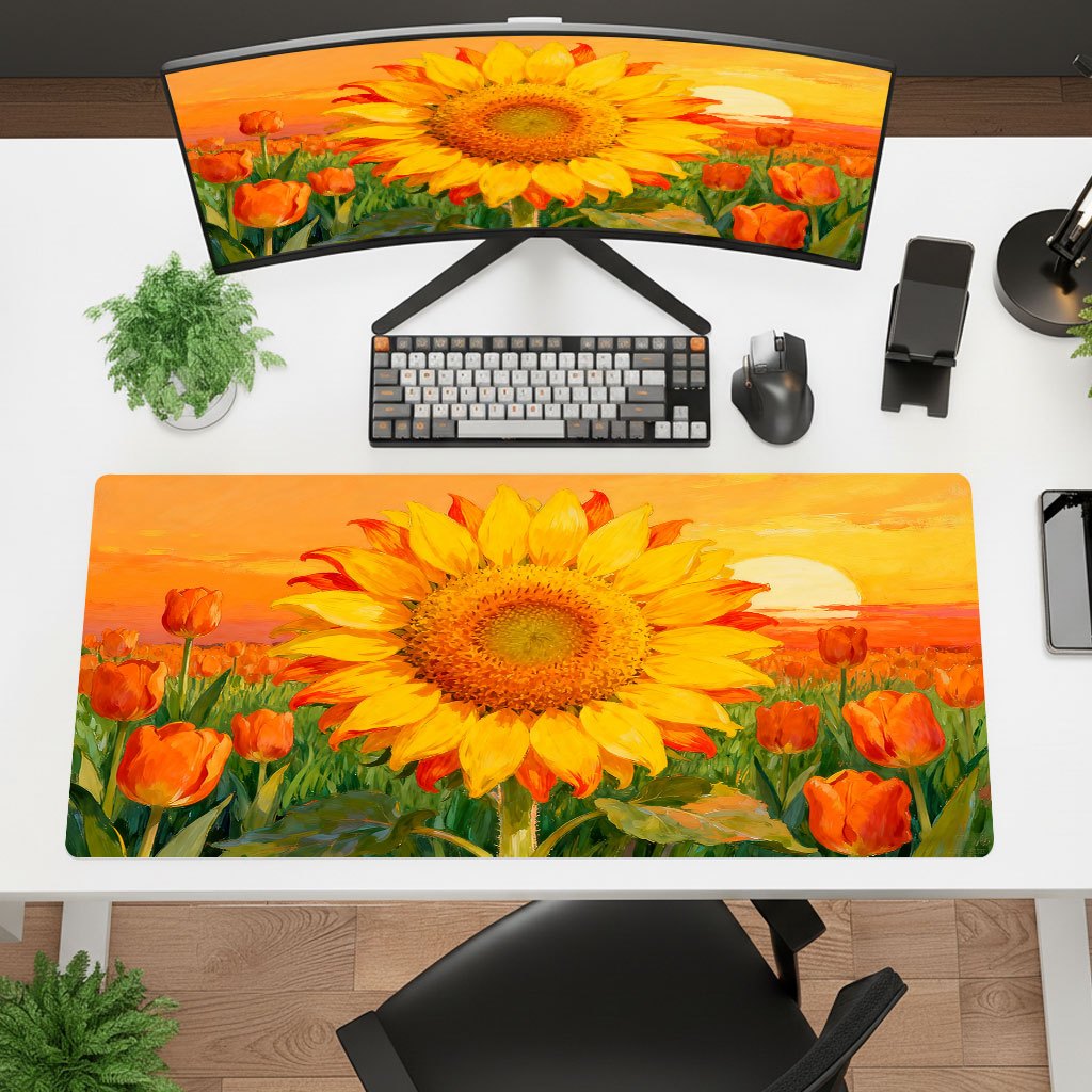 Brand Yellow Sunflower Mouse P - Gaming Accessories Brands recension och pris