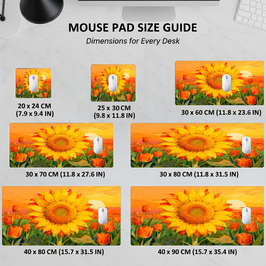 Brand Yellow Sunflower Mouse P - Gaming Accessories Brands recension och pris