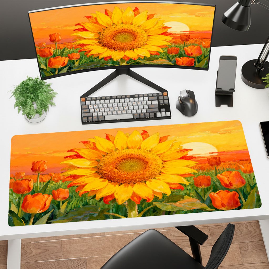 Brand Yellow Sunflower Mouse P - Gaming Accessories Brands recension och pris
