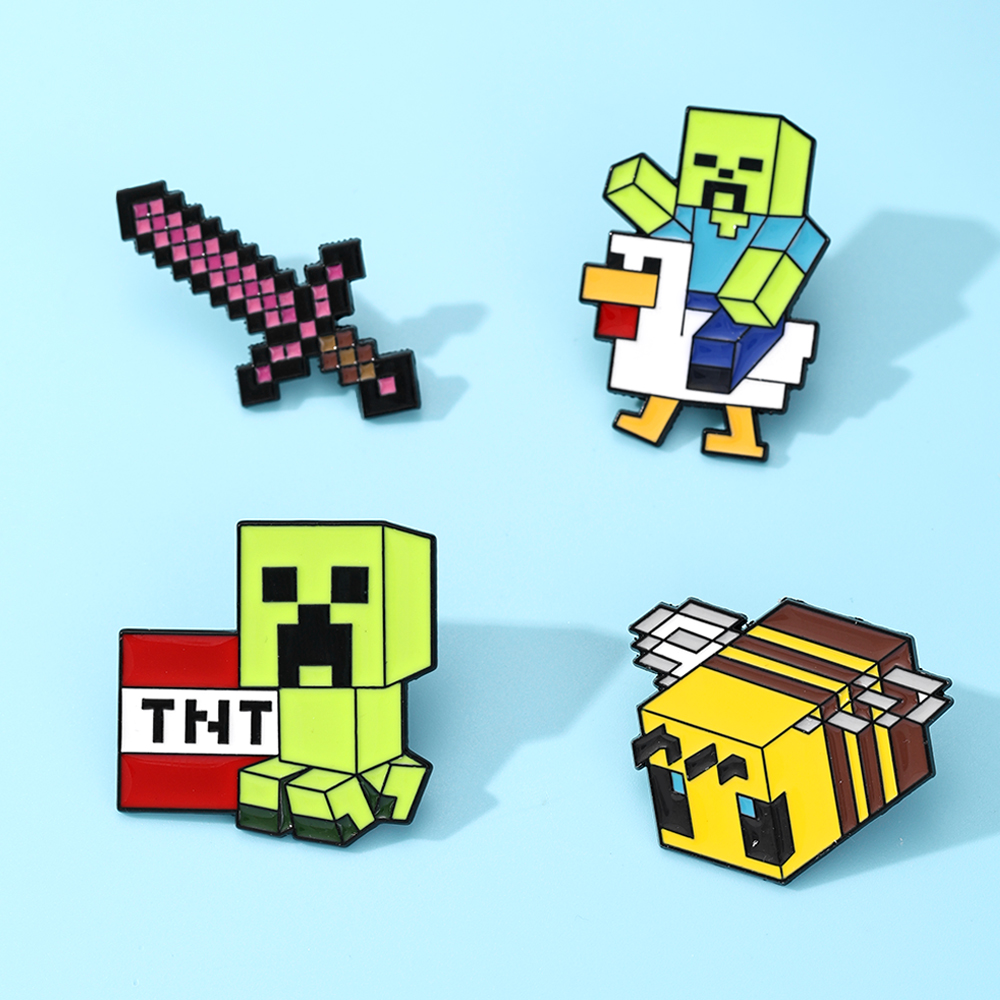 4pcs Cute Baby Zombie Chicken  - Gaming Accessories For Gaming Setup recension och pris