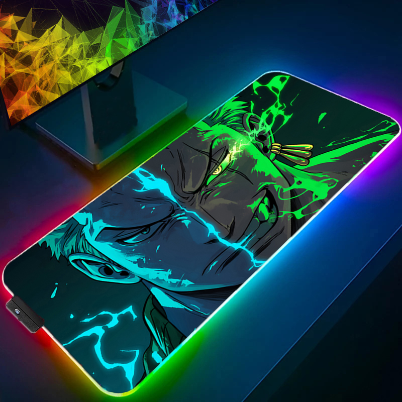 ONE PIECE Zoro Mouse Pad RGB G - Gaming Accessories Desktop recension och pris