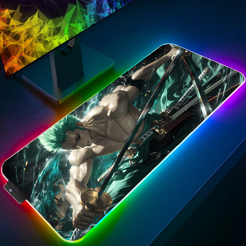 ONE PIECE Zoro Mouse Pad RGB G - Gaming Accessories Desktop recension och pris