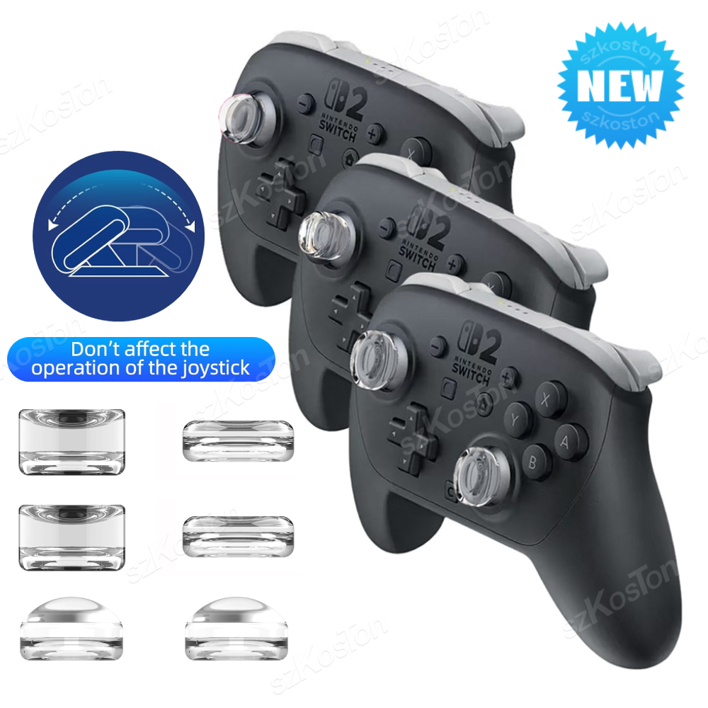 Clear Thumb Grips Caps for Swi - Gaming Accessories Nintendo Switch recension och pris