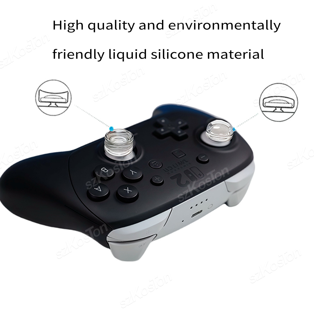 Clear Thumb Grips Caps for Swi - Gaming Accessories Nintendo Switch recension och pris