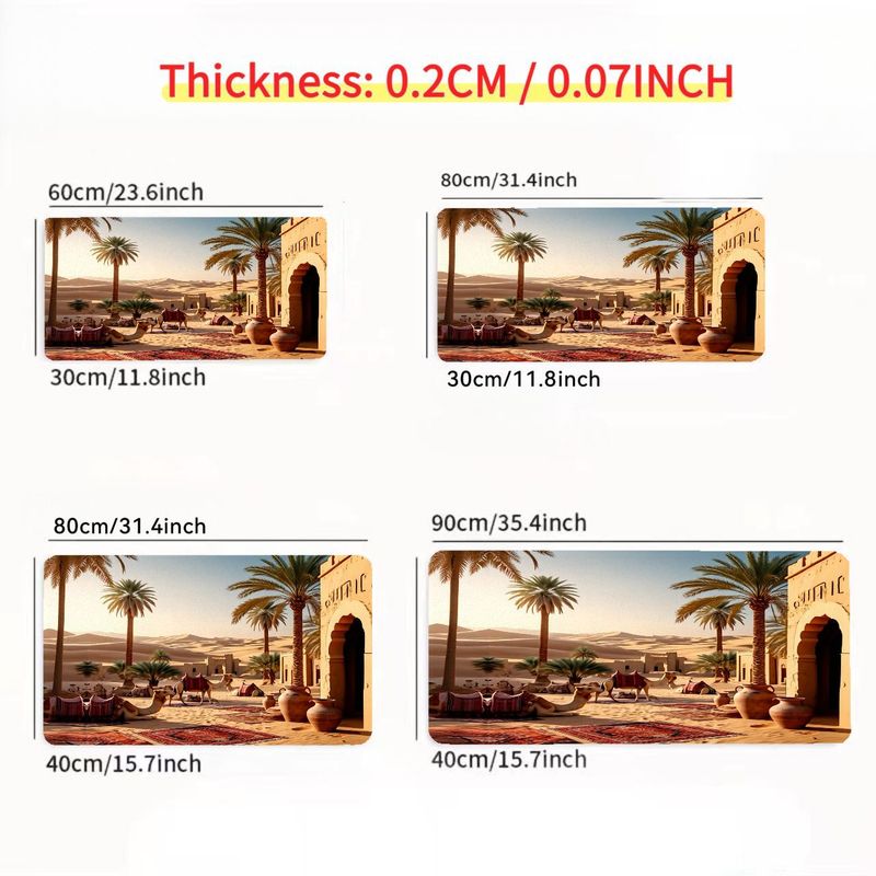 Brand Extra-Large 3D Desert Mo - Gaming Accessories Brands recension och pris