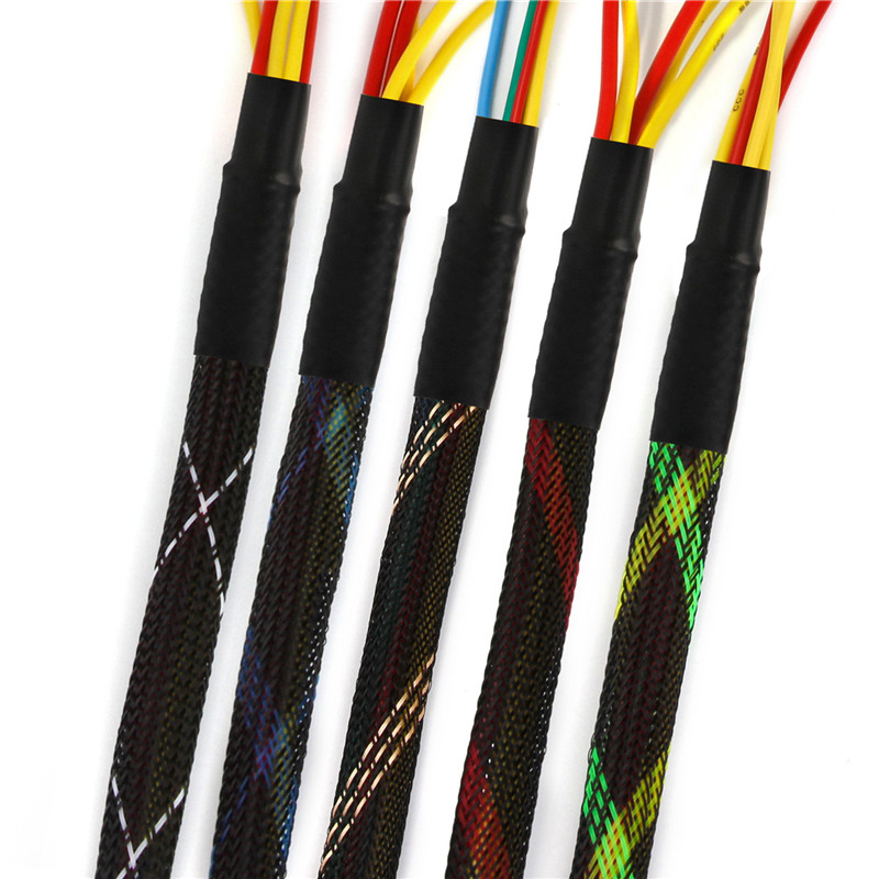 20/50/100M PET Expandable Brai - Cable Sleeve Braided recension och pris