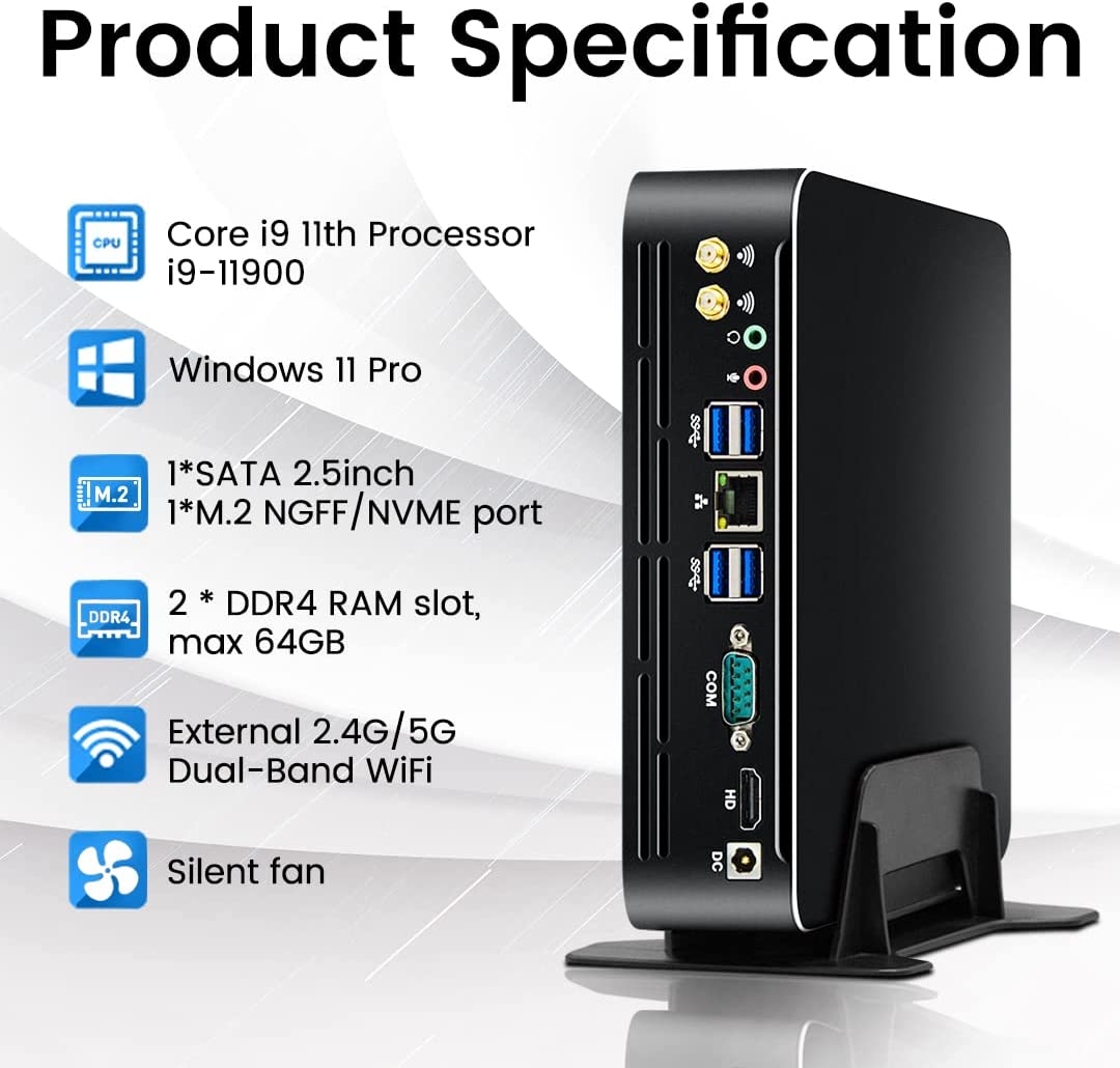 Partaker 11th Gen Intel Mini P - Intel Cpu Core I9 recension och pris