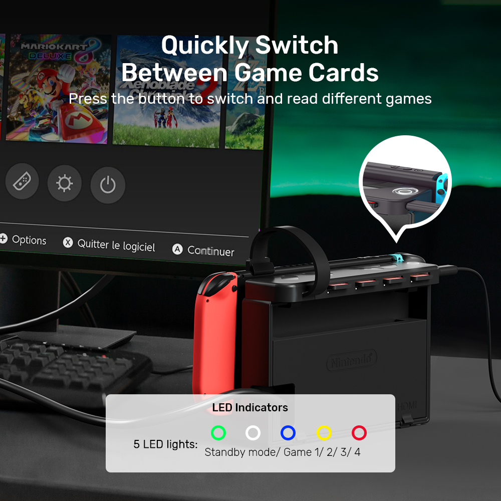 G1002D Portable Game Card Read - Gaming Accessories Nintendo Switch recension och pris