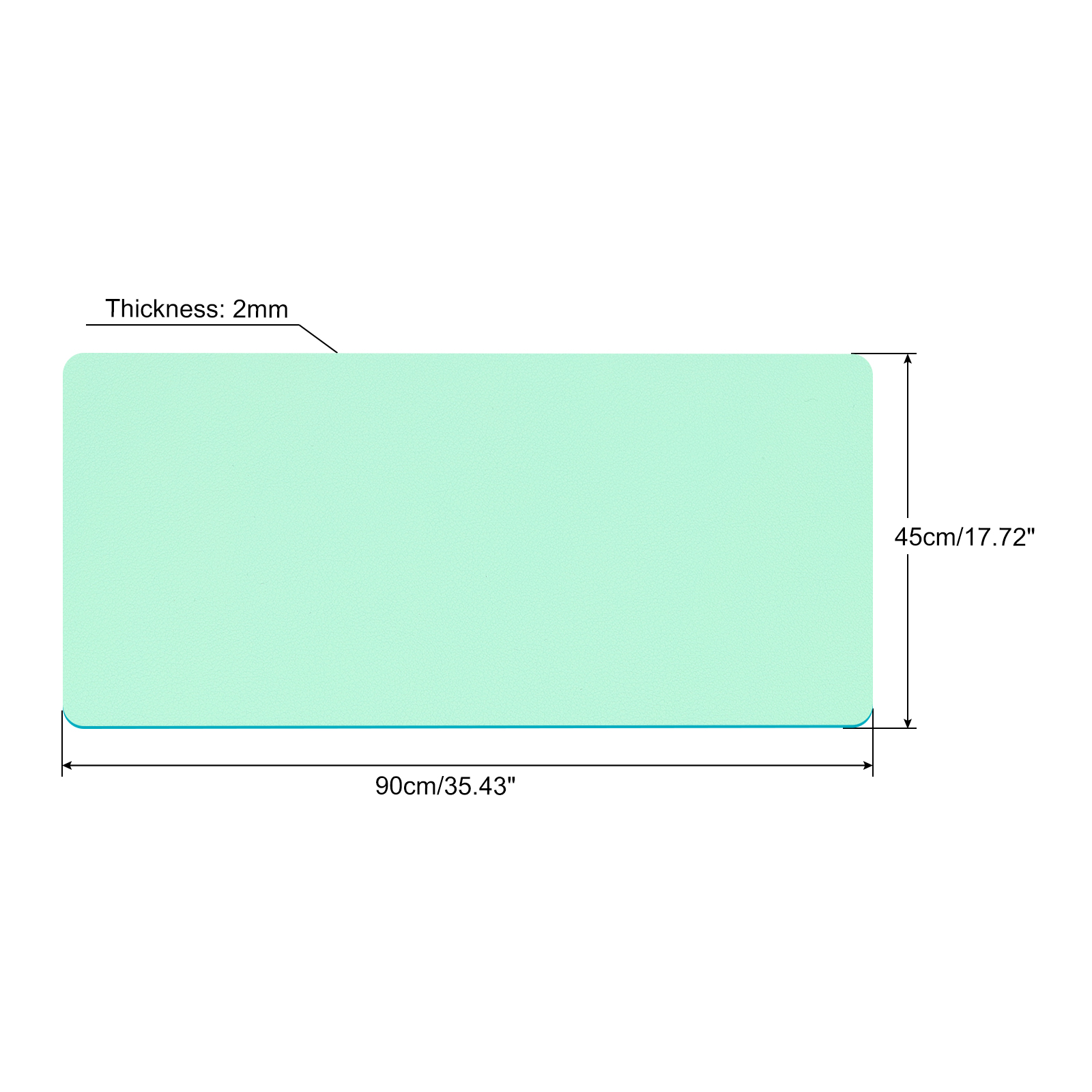 Office Desk Mat Protector PU L - Gaming Accessories Desktop recension och pris