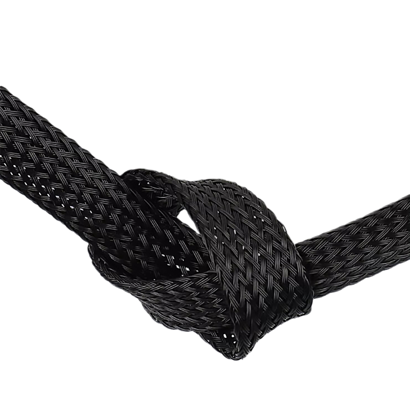 Black Nylon Braided Cable Slee - Cable Sleeve Braided recension och pris