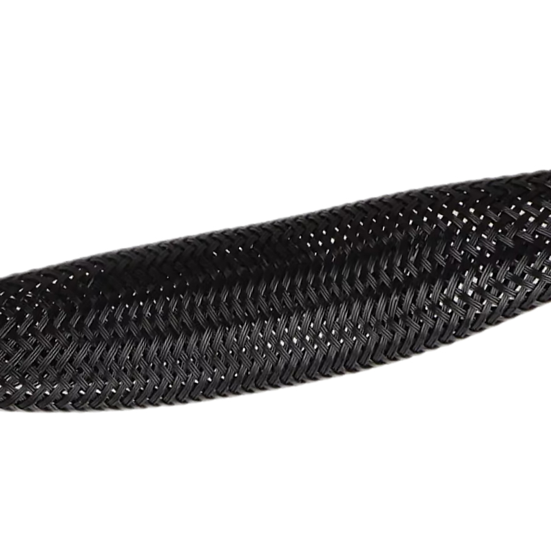 Black Nylon Braided Cable Slee - Cable Sleeve Braided recension och pris