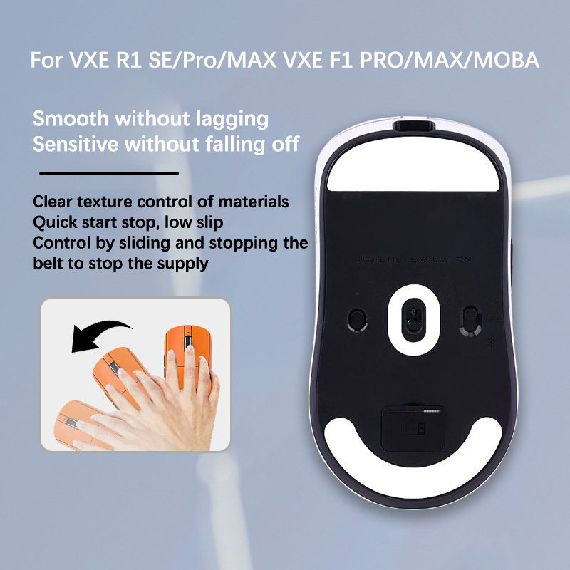 Mouse Foot Sticker For VXE R1  - Gaming Accessories For Gaming Setup recension och pris