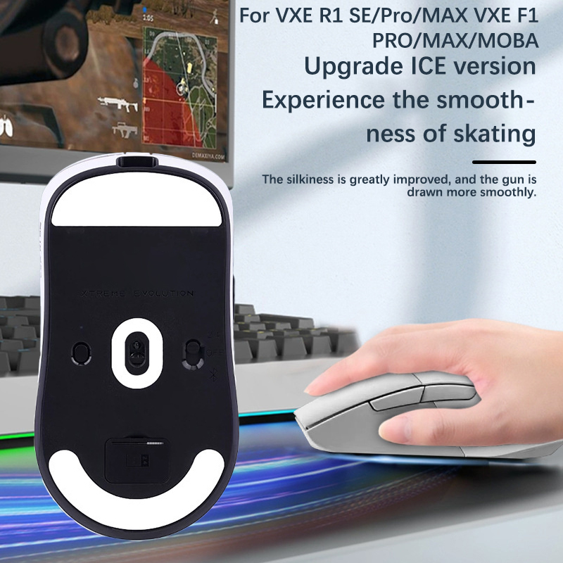Mouse Foot Sticker For VXE R1  - Gaming Accessories For Gaming Setup recension och pris