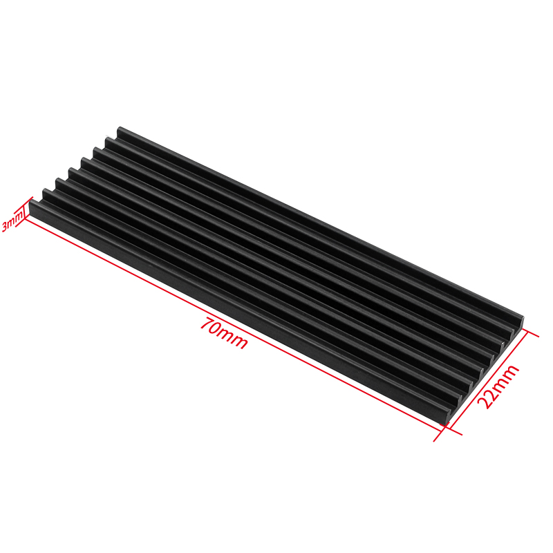 M.2 SSD Heatsink Aluminum Radi - M2 Heatsink Cooler recension och pris