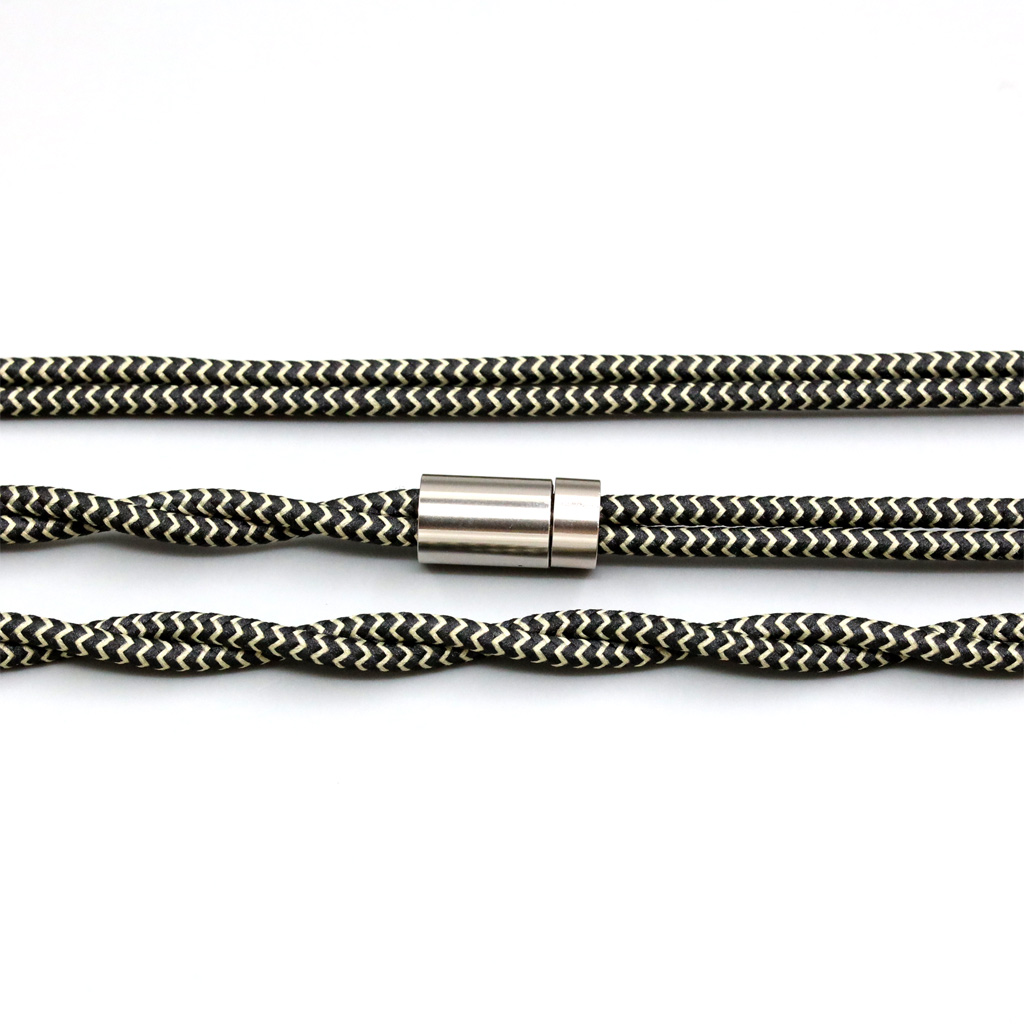 2 Core 2.8mm Litz OFC Earphone - Cable Sleeve Braided recension och pris