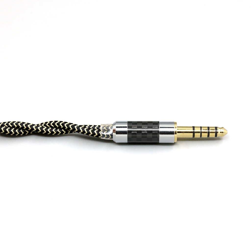 2 Core 2.8mm Litz OFC Earphone - Cable Sleeve Braided recension och pris