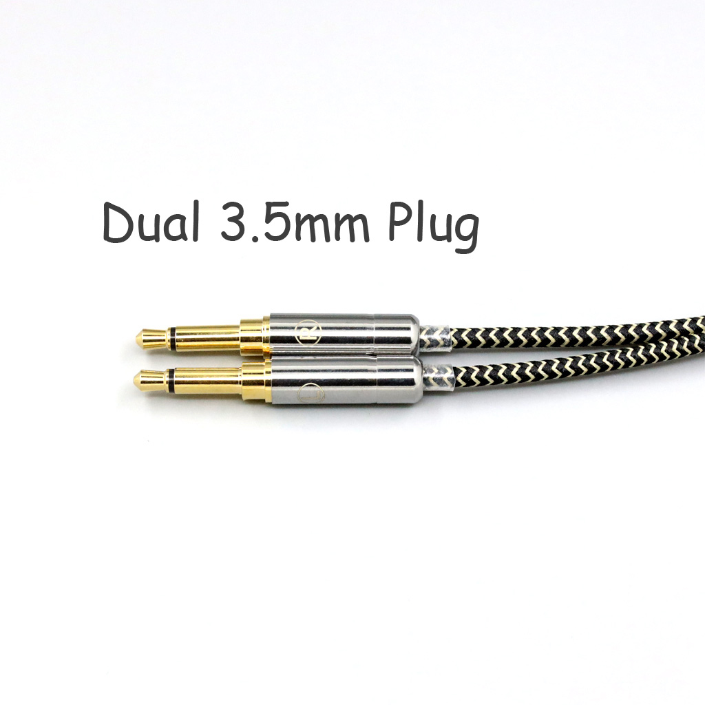 2 Core 2.8mm Litz OFC Earphone - Cable Sleeve Braided recension och pris